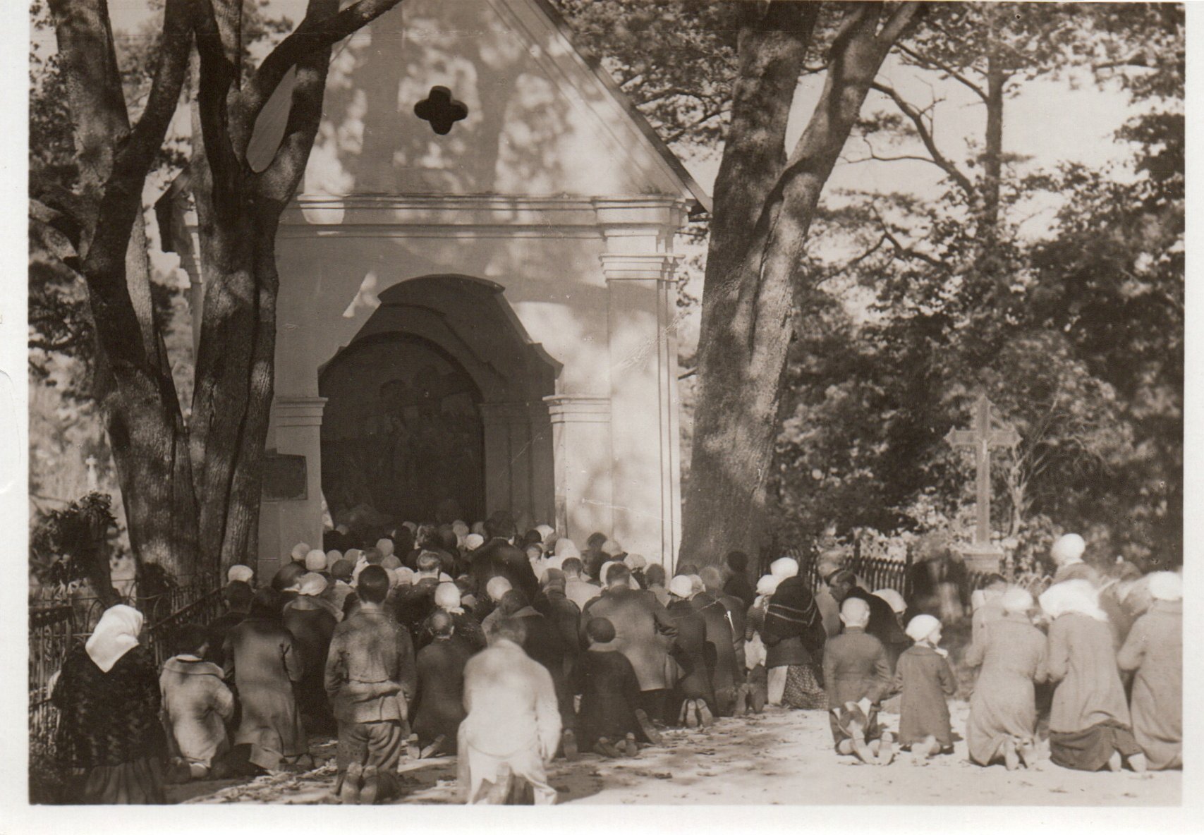 Wilno, Kalwaria, pątnicy